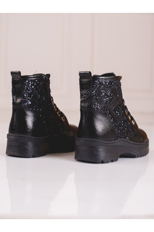 Naiste poolsaapad   Potocki Mustad