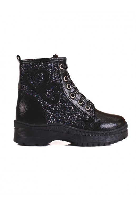 Naiste poolsaapad   Potocki Mustad