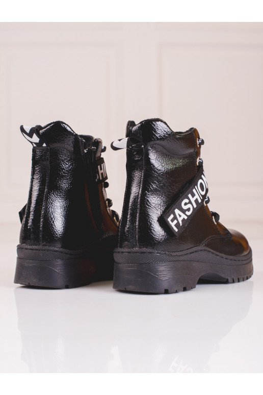 Naiste poolsaapad  Potocki fashion Mustad