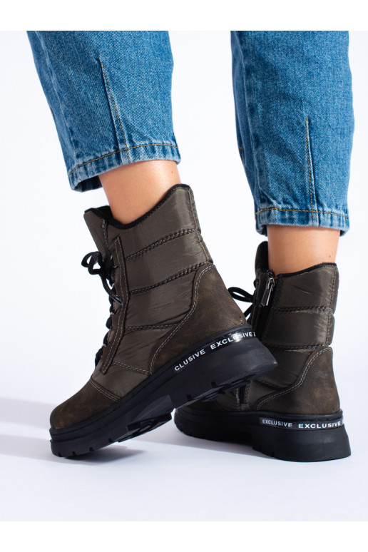 Naiste lumesaapad  khaki Naiste lumesaapad  khaki