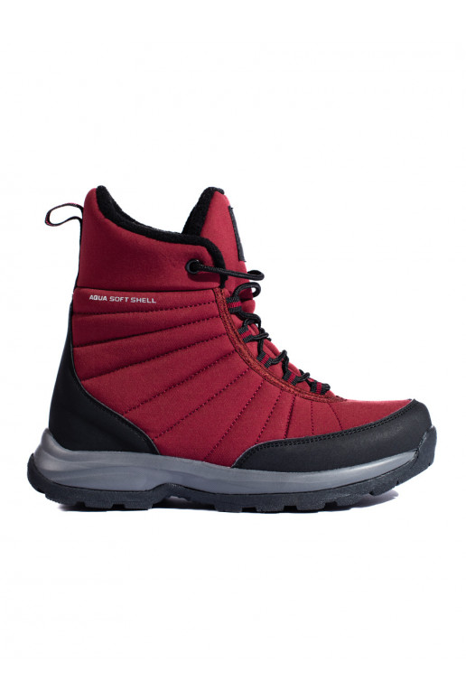 Naiste lumesaapad DK Waterproof burgundi värvi Naiste lumesaapad DK Waterproof burgundi värvi