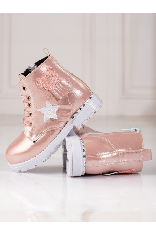 Naiste poolsaapad  tumeroosad värvi