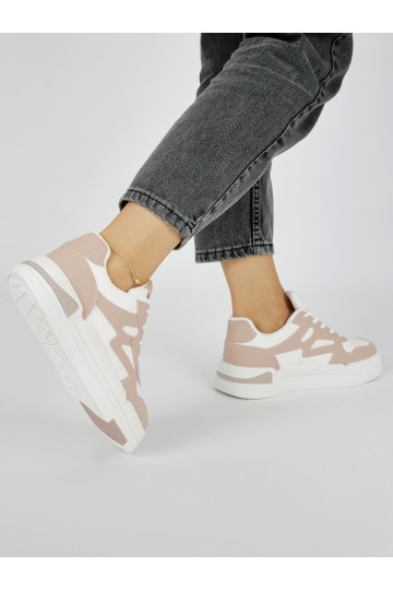 Tumeroosad värvi Tossud mudeli kingad platvormiga 2