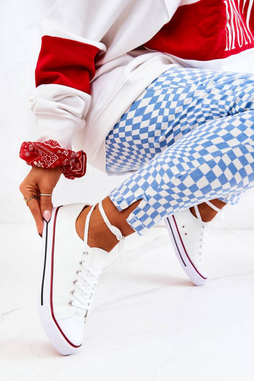 Valged vabaaja kingad Valged vabaaja kingad