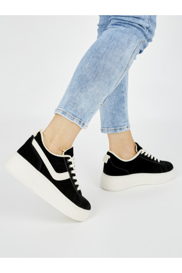 seemisnakhsed Mustad naiste kingade platvormiga 2