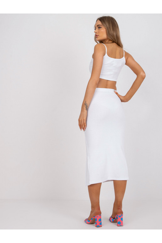 Valge kaheosaline komplekt RUE PARIS