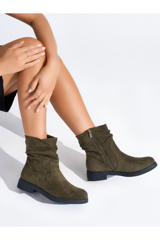 khakivärvi naiste saapad