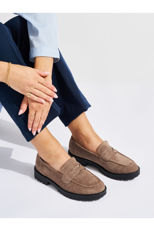 Bezowe  naiste mokassiinid