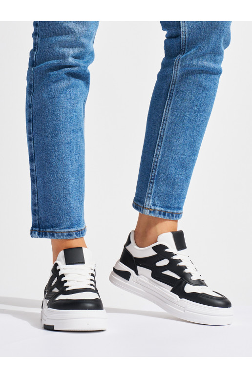 Valget-Mustad Naiste kingad platvormiga