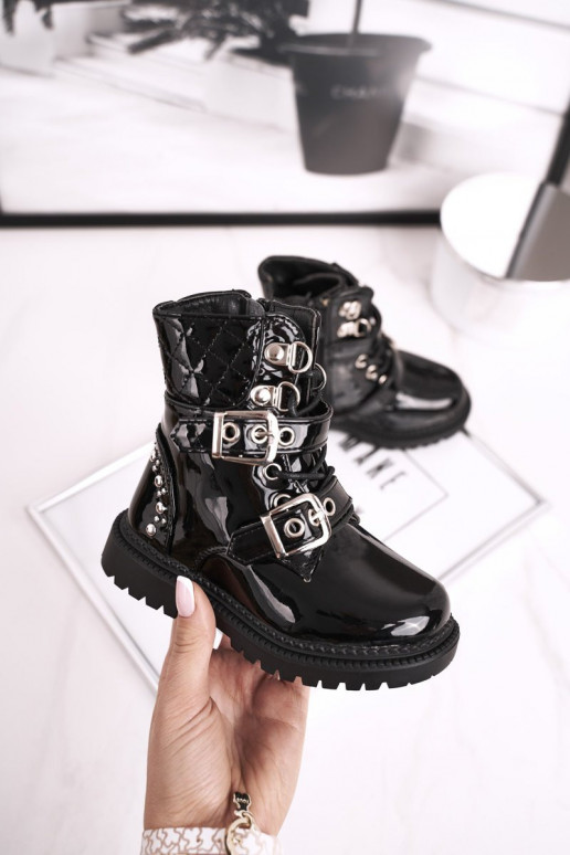 voodriga saapad tõmblukuga mustad Mousie voodriga saapad tõmblukuga mustad Mousie