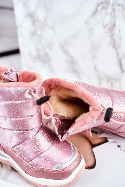 Roosat värvi laste lumesaapad Roosat värvi laste lumesaapad