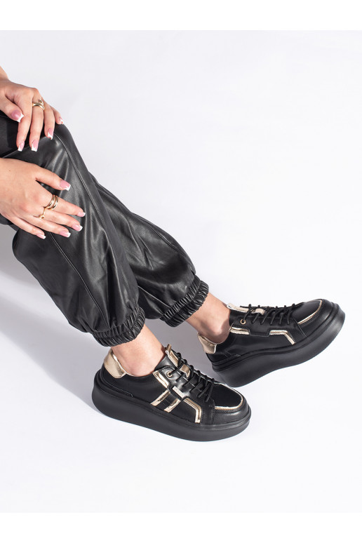   Mustad Naiste kingad platvormiga