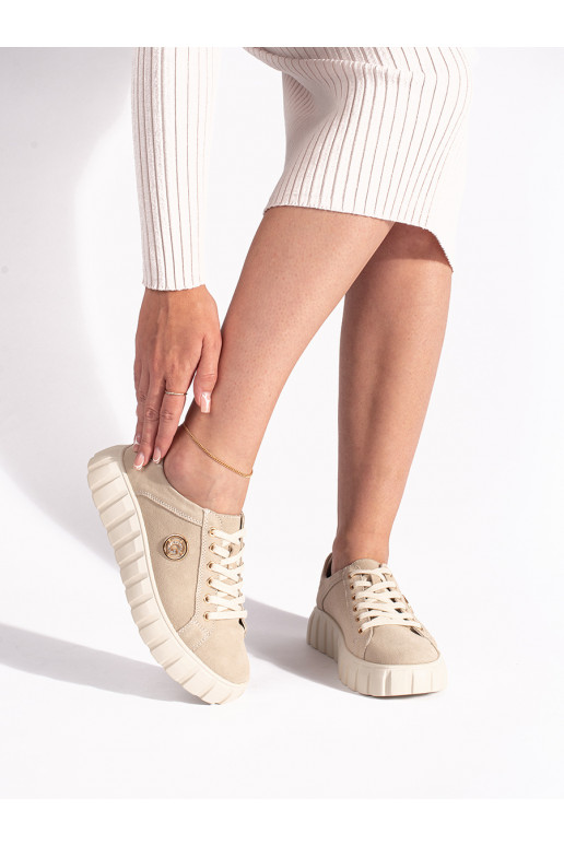 Elevandiluu värvi kingad platvormiga  j