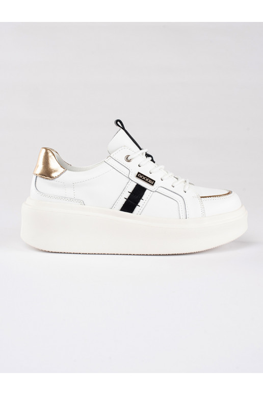   valge värv Naiste kingad platvormiga