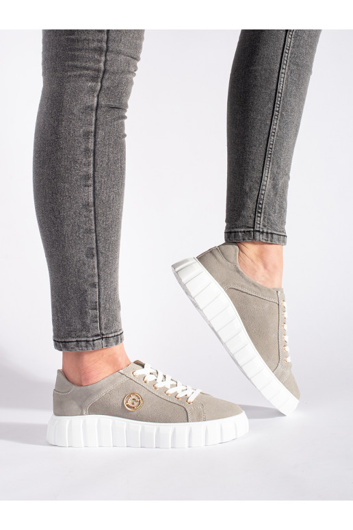 Halli värvi kingad platvormiga  j