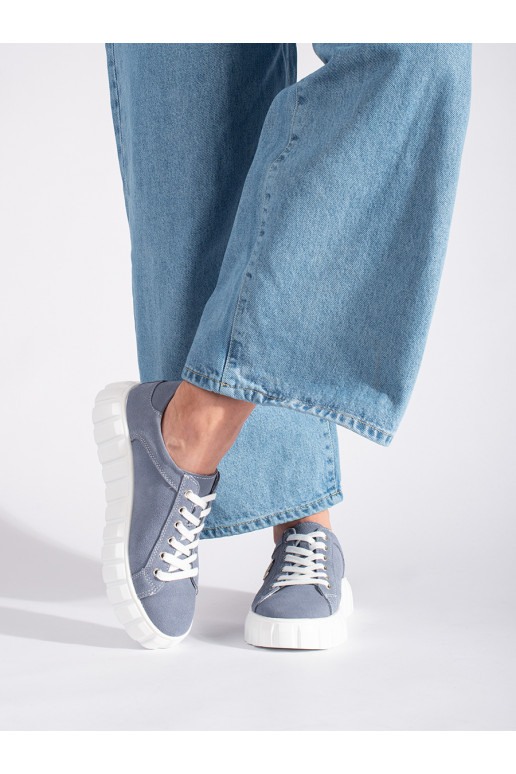 helesinist värvi kingad platvormiga  j