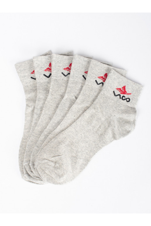 Halli värvi  skarpetki Vico 3 tk  Halli värvi  skarpetki Vico 3 tk