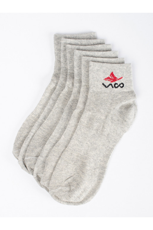 Halli värvi  skarpetki Vico 3 tk  Halli värvi  skarpetki Vico 3 tk