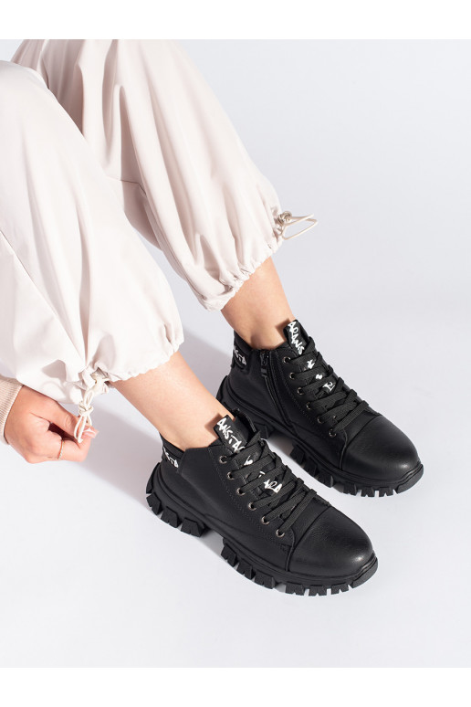 Naiste poolsaapad Sergio Leone  Mustad