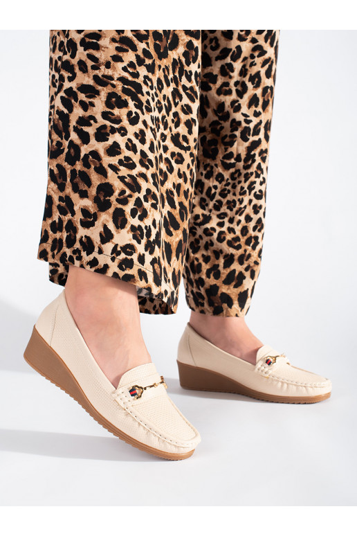 elevandiluu värvi mokassiinid 