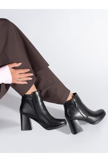 Must naiste saapad kõrge kontsaga Sergio Leone 2