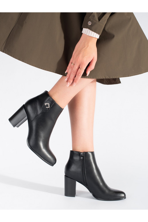 Must naiste saapad kõrge kontsaga Sergio Leone