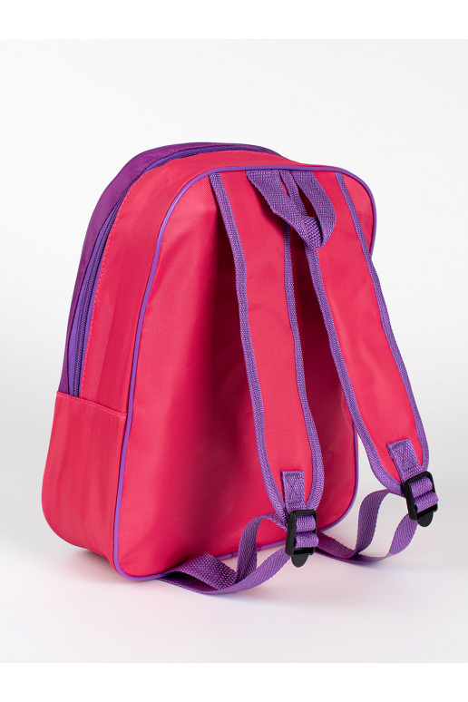 tumeroosad värvi- Seljakott  z jednorożcem