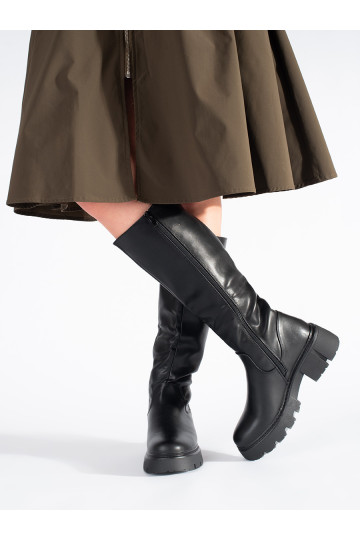 Must naiste saapad SERGIO LEONE 2