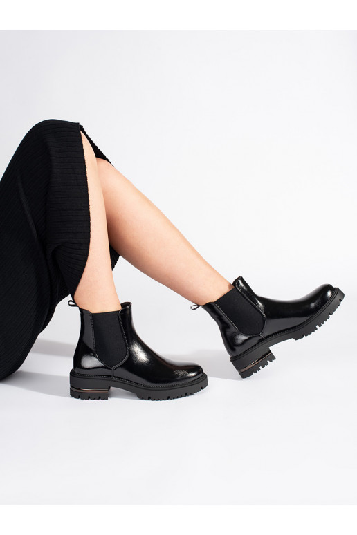 Laque naiste saapad platvormiga Sergio Leone