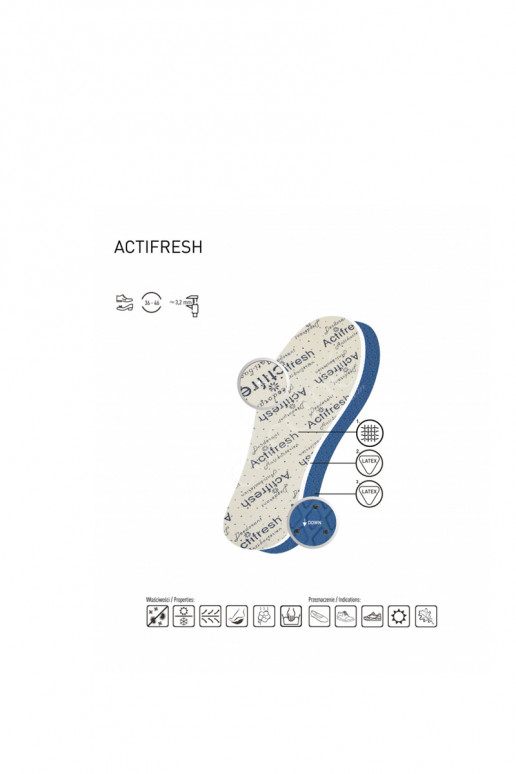 Coccine antibakteriniai mėtinės spalvos Vidpadžiai Actifresh Premium