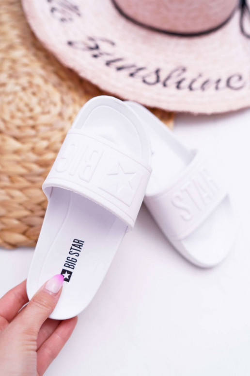 Plätud Laste jalanõud Big Star valget värvi DD374154 Plätud Laste jalanõud Big Star valget värvi DD374154