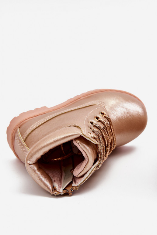 Laste jalanõud voodriga Kuldset värvi Dexter Laste jalanõud voodriga Kuldset värvi Dexter