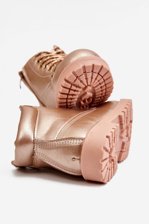 Laste jalanõud voodriga Kuldset värvi Dexter Laste jalanõud voodriga Kuldset värvi Dexter