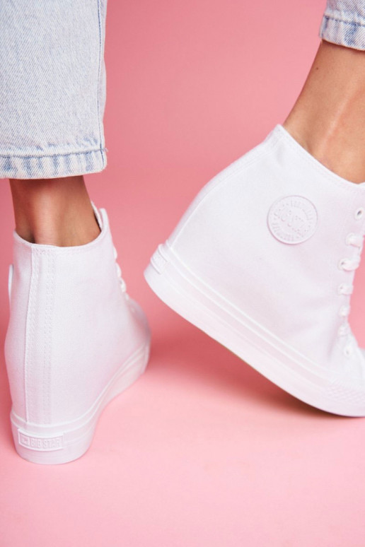 Sneakers tüüpi jalanõud Big Star valget värvi FF274A192