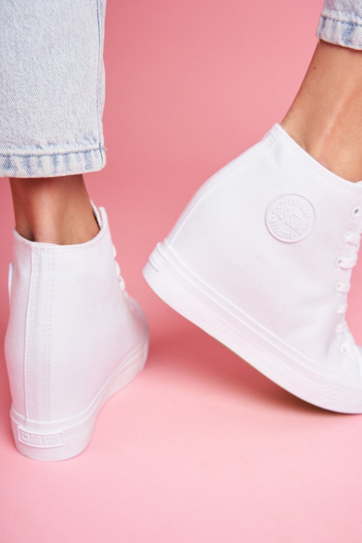 Sneakers tüüpi jalanõud Big Star valget värvi FF274A192