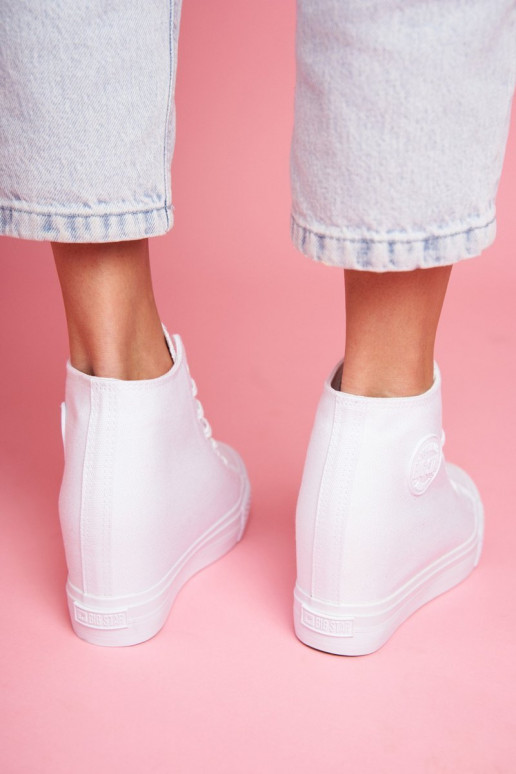 Sneakers tüüpi jalanõud Big Star valget värvi FF274A192