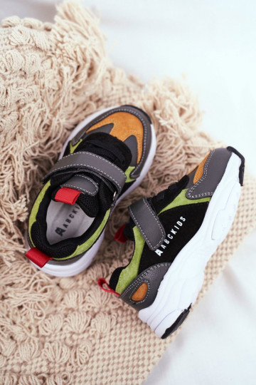 Sportliku stiiliga jalanõud Laste jalanõud mustad ABCKIDS B932104063 2