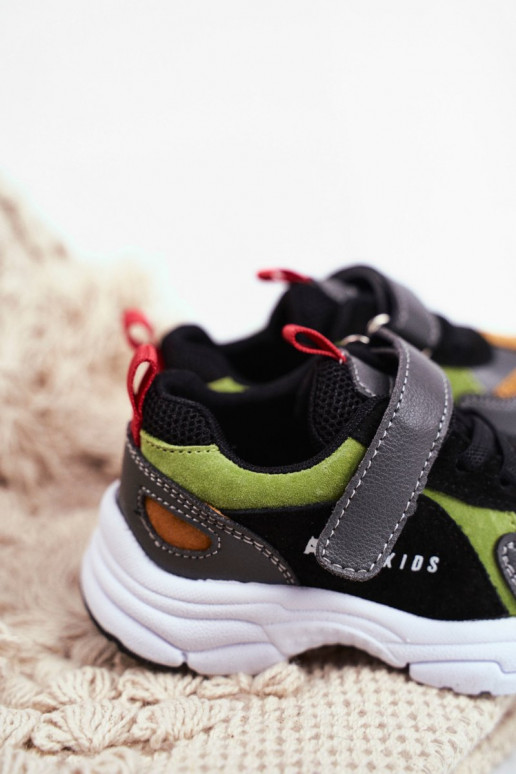 Sportliku stiiliga jalanõud Laste jalanõud mustad ABCKIDS B932104063 Sportliku stiiliga jalanõud Laste jalanõud mustad ABCKIDS B932104063