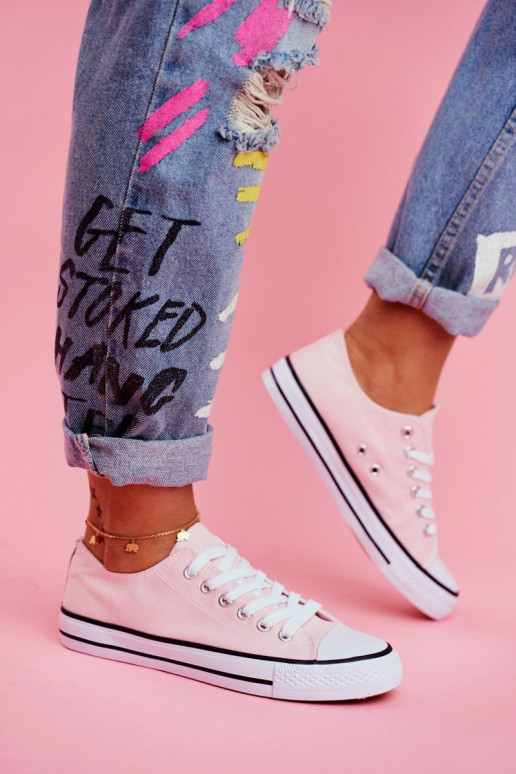 Klassikalise mudeli vabaaja jalanõud Tumeroosad värvi