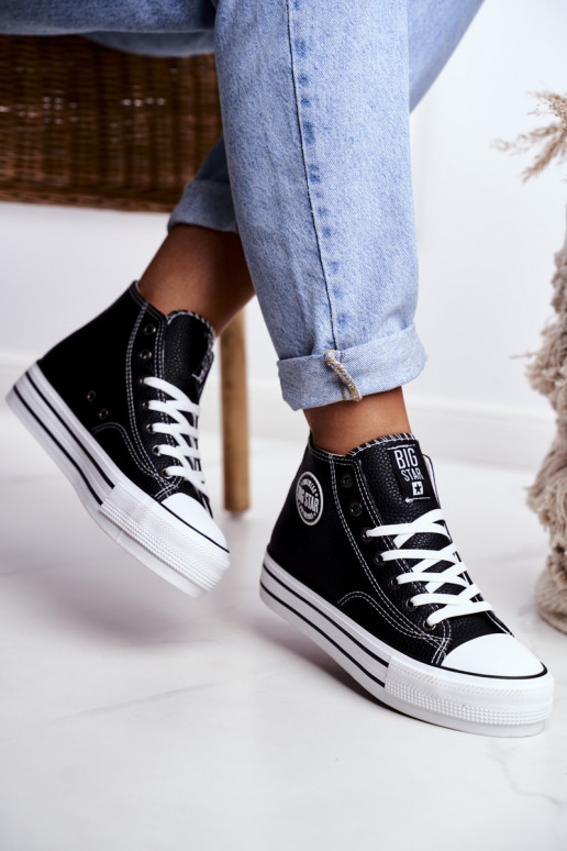 naiste saapad Big Star mustad GG274012