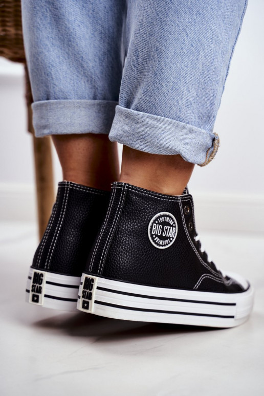 naiste saapad Big Star mustad GG274012
