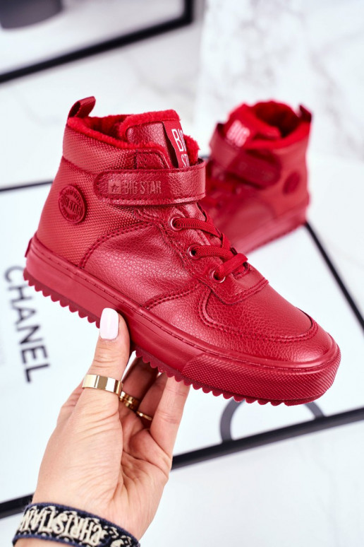 Laste jalanõud voodriga Sportliku stiiliga jalanõud Big Star GG374042 runased Laste jalanõud voodriga Sportliku stiiliga jalanõud Big Star GG374042 runased