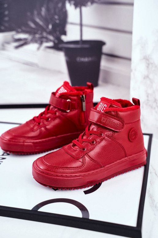 Laste jalanõud voodriga Sportliku stiiliga jalanõud Big Star GG374042 runased Laste jalanõud voodriga Sportliku stiiliga jalanõud Big Star GG374042 runased