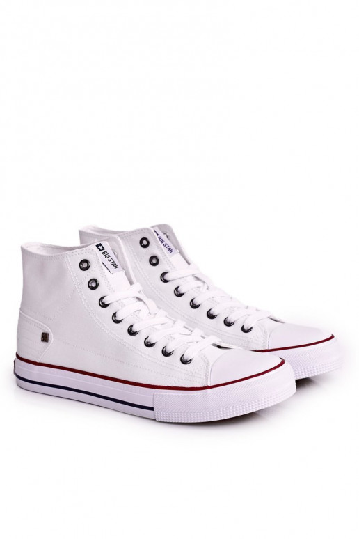 meestele Klassikalise mudeli vabaajajalatsi BIG STAR DD174251 valget värvi meestele Klassikalise mudeli vabaajajalatsi BIG STAR DD174251 valget värvi