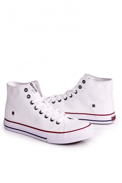 meestele Klassikalise mudeli vabaajajalatsi BIG STAR DD174251 valget värvi meestele Klassikalise mudeli vabaajajalatsi BIG STAR DD174251 valget värvi