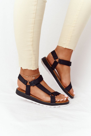 Naistesandaalid mustad Stranger 2