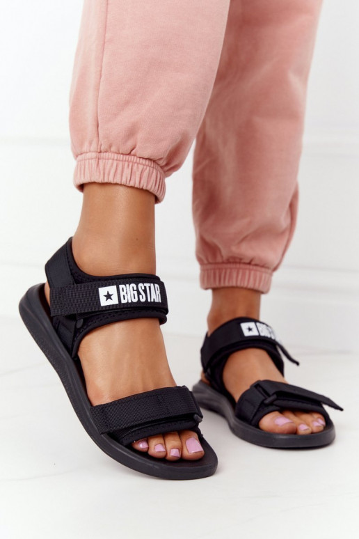 Sportliku stiiliga sandaalid Big Star HH274A024 mustad