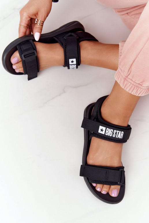 Sportliku stiiliga sandaalid Big Star HH274A024 mustad