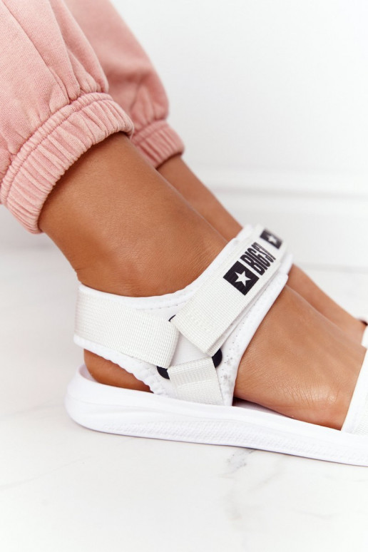 Sportliku stiiliga sandaalid Big Star HH274A026 valget värvi