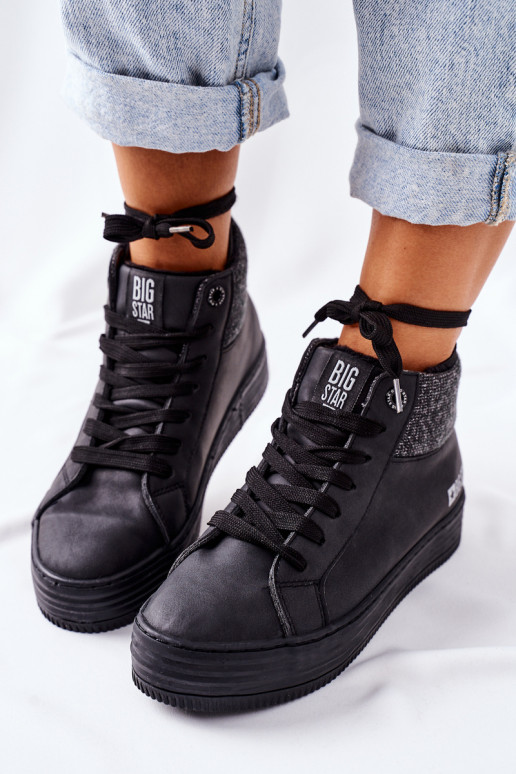voodriga vabaaja jalanõud Big Star II274147 mustad